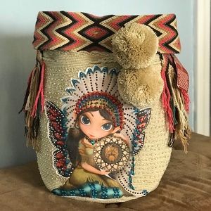 Wayuu Mochila Love Cherokee! Size L